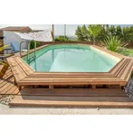 PISCINE BOIS MONTANA SPR 5.62x3.52 H 1.24 LUXE