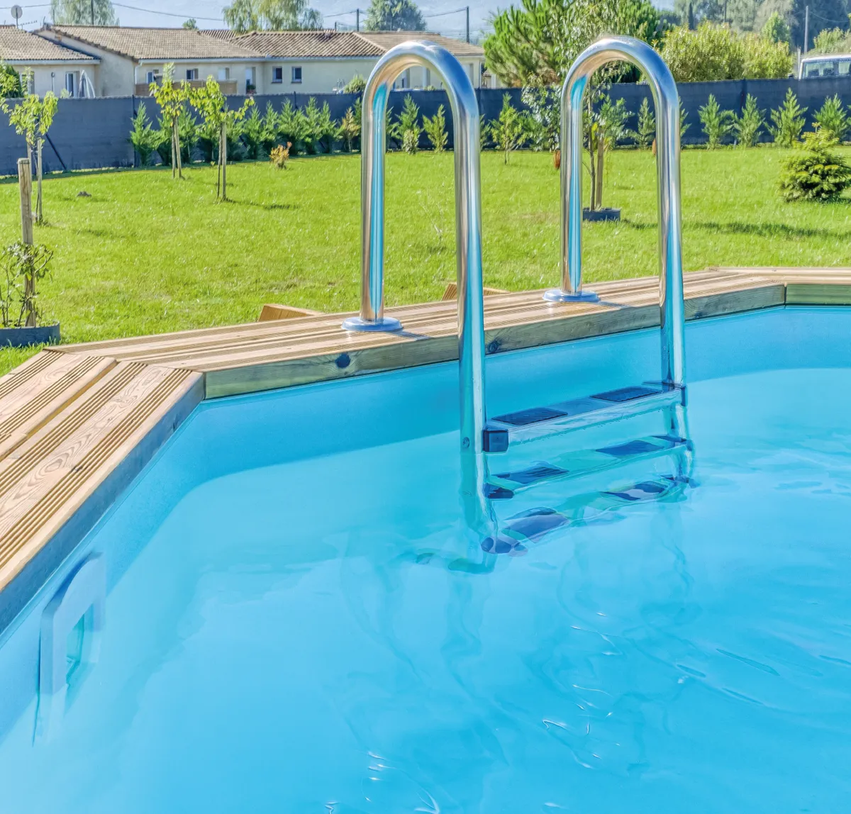 PISCINE BOIS INDIANA 6.70x4.00 H 1.38 LUXE